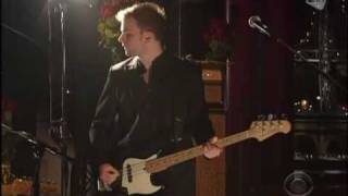 White Lies To lose my life LIVE  Letterman [upl. by Garrek]