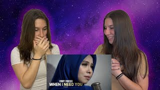 FIRST TIME REACTING TO Vanny Vabiola  When I Need You Celine Dion TWINS REACTION  Wong Girls [upl. by Alimak8]