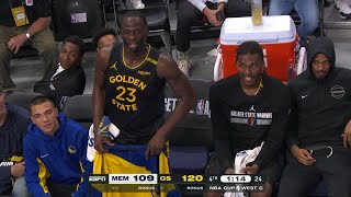 Draymond Green EJECTED after 2 technical fouls within 30 seconds of each other  NBA on ESPN [upl. by Charlene]