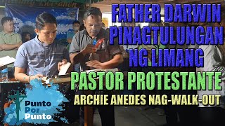 Father Darwin Gitgano versus Limang Pastor Protestante [upl. by Alaikim181]