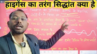 हाइगेंस का तरंग सिद्धांत क्या हैhigance ka Tarang Siddhant kya haihigance ka Tarang Siddhant [upl. by Reo]