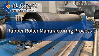 Rubber Roller Manufacturing Process [upl. by Dobbins496]