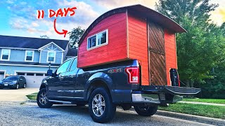 Building a Custom Truck Camper for my F150 [upl. by Kcod]