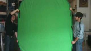 Greenscreen Rondoflex zusammenlegen [upl. by Naamana]