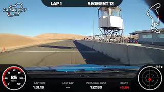 ThunderHill West 20241019 1281 Focus RS SCCA Reno TT [upl. by Felt]