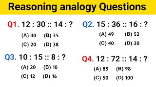 Analogy reasoning  analogy  reasoning practice set  coding decoding reasoning tricks [upl. by Amehsyt]