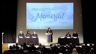 2023 CMBA BenchBar Memorial Program [upl. by Sonni704]