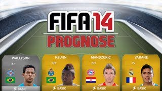 FIFA 14 Ultimate Team Prognose ft Wallyson Kelvin Mandzukic amp Varane [upl. by Gonick]