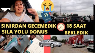 SINIRDAN GECEMEDIK SILA YOLU DONUS 18SAAT BEKLEDIK TRANSIT VIZE [upl. by Gluck]