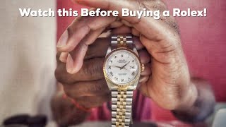 Watch this Before Buying a Rolex  Rolex Datejust 16233 Review [upl. by Gine]