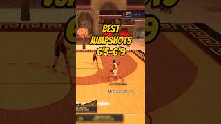 BEST JUMPSHOTS 6’56’9 IN NBA 2K25 nba2k [upl. by Olegnaid]