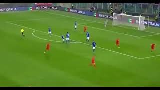 Italia  Macedonia Caressa impazzisce al gol di Trajkowski [upl. by Vacla]