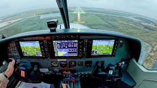 Cessna Caravan  landing with 47 knots wind [upl. by Eimmit675]