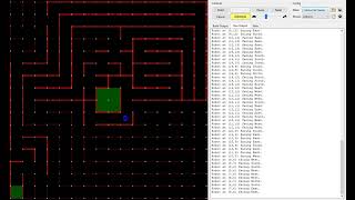 Flood Fill algorithm through large maze 15 [upl. by Rasec]