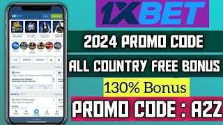 1xbet promo code  1xbet promo code 2024  1xbet registration  1xbet [upl. by Atikahs]