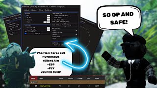 PHANTOM FORCE SCRIPT  ROBLOX EXPLOIT  PHANTOM FORCE  SOLARA  DISCORD SCRIPT [upl. by Fillander]