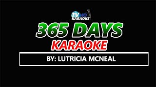 365 Days by Lutricia McNeal KARAOKE COVER [upl. by Thorbert]