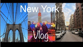 New York Vlog NYC family trip in January 2023 newyork [upl. by Snah]