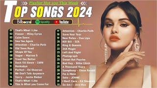 Top 40 Songs of 2023 2024  Billboard Hot 100 This Week  Best Pop Music Playlist on Spotify 2024 [upl. by Rufford]