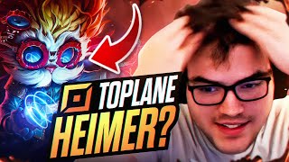 Giving Heimerdinger Top Player What HE DESERVES [upl. by Odlabu]