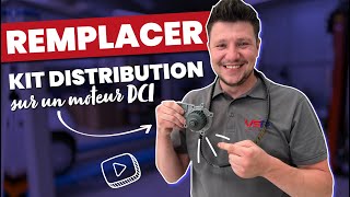 TUTO90  KIT de DISTRIBUTION sur moteur DCI [upl. by Rizzi958]