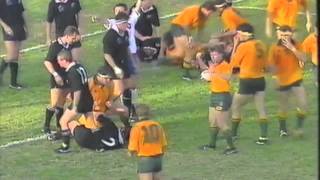 Wallabies v All Blacks 1992  Ballymore Brisbane Highlights  Part 3 [upl. by Anesuza551]