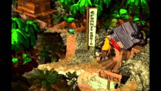 Simian Segue Level Select 10 Hours  Donkey Kong Country [upl. by Inoy94]