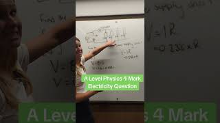 Introduction To A Level Physics  4 Mark Electricity Question [upl. by Ttereve]