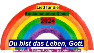 Lied Erstkommunion 2024 im Sendungsraum Oberberg Süd [upl. by Nayhr687]