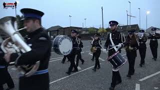 Commons Silver Band  Downshire Guiding Star Flute Band Parade 2024 [upl. by Erasaec463]