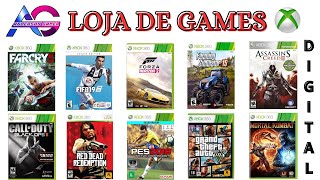 JOGOS XBOX 360 MIDÍA DIGITAL ANDERSON GAMER [upl. by Yggep285]