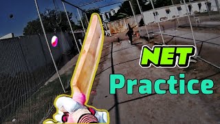 GoPro Batting SK JM Cricket Academy NET PRACTICE 🏏 [upl. by Nytsirc]