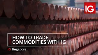 How to trade commodities with IG [upl. by Eednus]