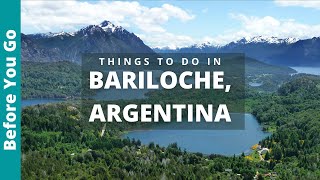 Bariloche Travel Guide 8 BEST Things to do in BARILOCHE Argentina [upl. by Anuala412]