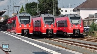 Ansbach  BR 115 mit IC  Nürnberger SBahn  ICE  BR 440  Güterzüge [upl. by Eilarol]