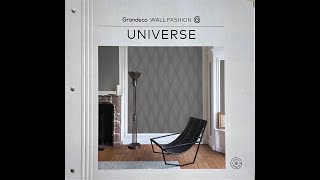 Grandeco Universe видеообзор каталога обоев HD [upl. by Elvina]