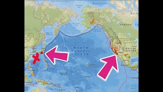 Deep Quake near Kumano Ridgev Japan Southern California uptick this morning Tuesday 11192024 [upl. by Ynahpets]