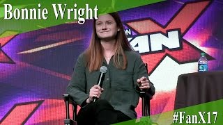 Bonnie Wright  Full PanelQampA  FanX 2017 [upl. by Seni311]