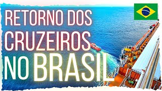 CRUZEIROS VOLTARÃO A OPERAR NO BRASIL  Temporada de cruzeiros no Brasil voltará em 2021 [upl. by Leduar]