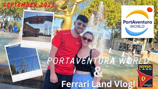 PortAventura World amp Ferrari Land Vlog Salou September 2023 [upl. by Clarisa]