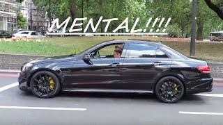 CRAZY LOUD MERCEDES BENZ E63 AMG [upl. by Dirk]