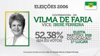 Vilma de Faria  Jingle quotEu voto 40quot Eleições 2006  Rio Grande do Norte [upl. by Prospero]