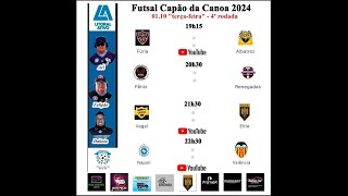 Futsal Capão da Canoa 2024  VAGAL x ELITE prata [upl. by Brunk]