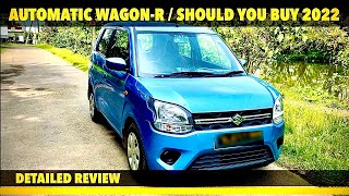 Maruti Suzuki Wagon R Automatic REVIEW  2022 [upl. by Teews]