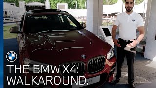 BMW UK  The BMW X4  Walkaround at the BMW PGA Championship 2018 [upl. by Landrum]