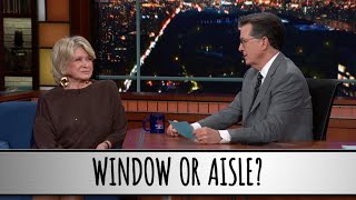 Martha Stewart Takes The Colbert Questionert [upl. by Feola89]