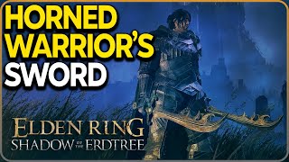 Horned Warriors Sword Location Elden Ring DLC [upl. by Aihsirt53]