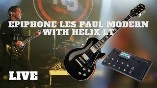 Epiphone Les Paul Modern with Helix Lt [upl. by Nickerson]