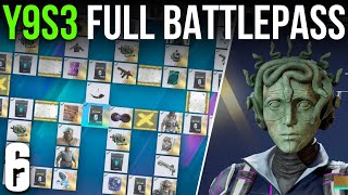 ENTIRE Y9S3 Battlepass in Rainbow Six Siege [upl. by Mehs]