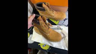 LV x Timberland Mid Boots review [upl. by Cand]